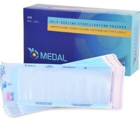 Samoprzylepne torebki do sterylizacji MEDAL 90x135