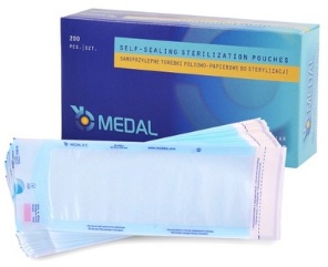 Samoprzylepne torebki do sterylizacji MEDAL 90x135